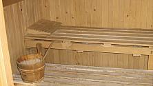Bastu i behov av renovering